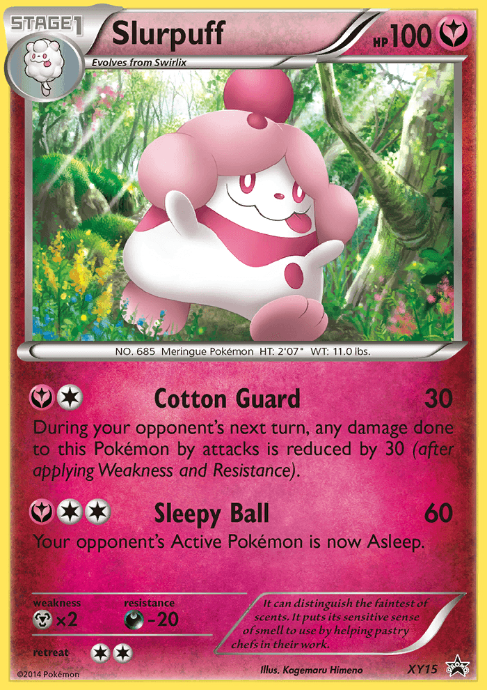 Slurpuff — XY Black Star Promos #XY15