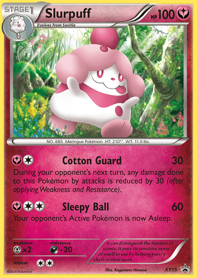Slurpuff — XY Black Star Promos #XY15
