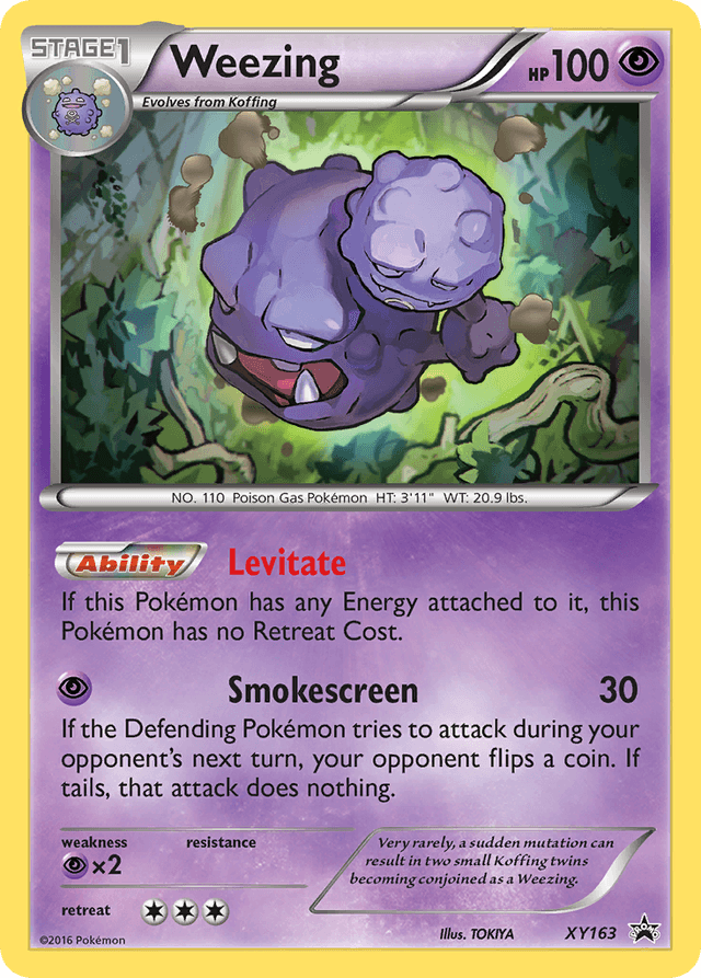 Weezing — XY Black Star Promos #XY163
