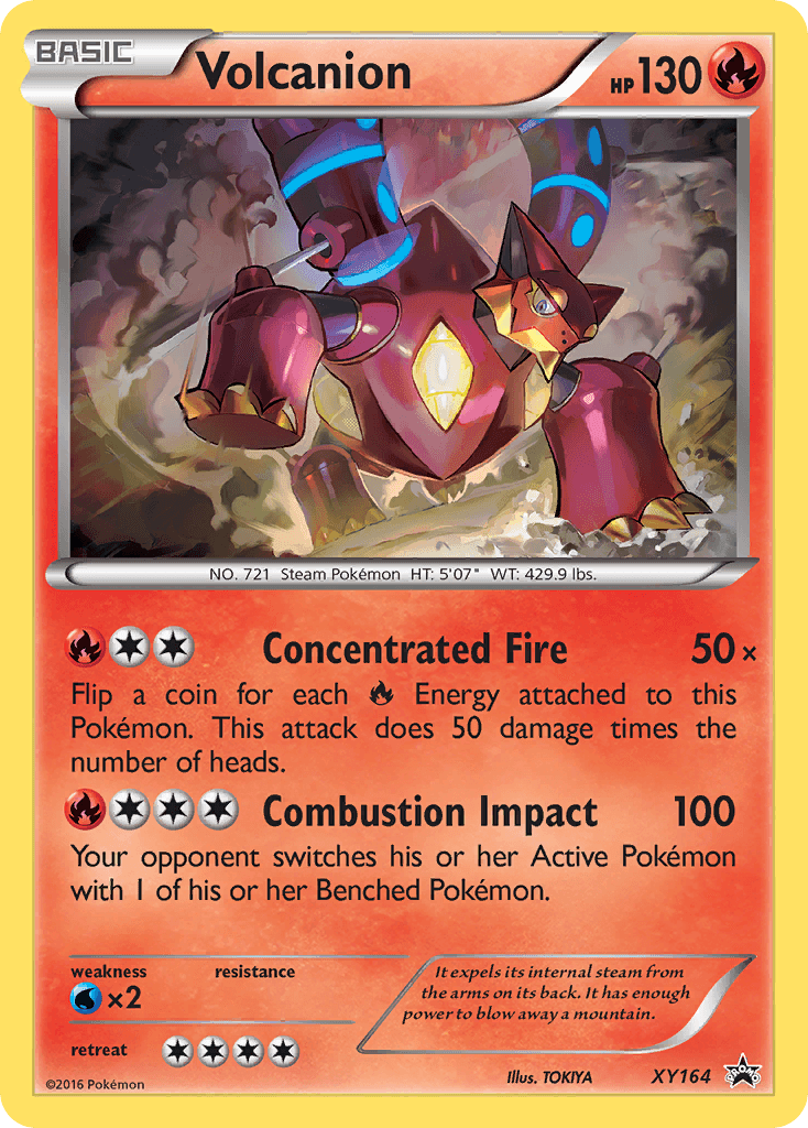 Volcanion — XY Black Star Promos #XY164