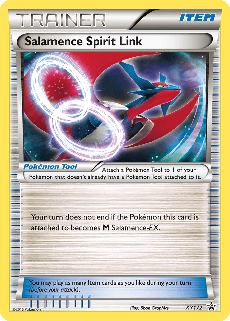 Salamence Spirit Link — XY Black Star Promos #XY172