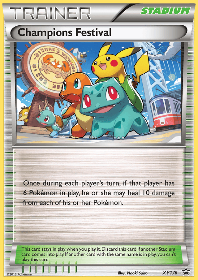 Champions Festival — XY Black Star Promos #XY176