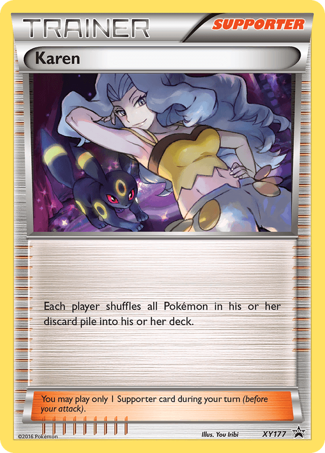 Karen — XY Black Star Promos #XY177