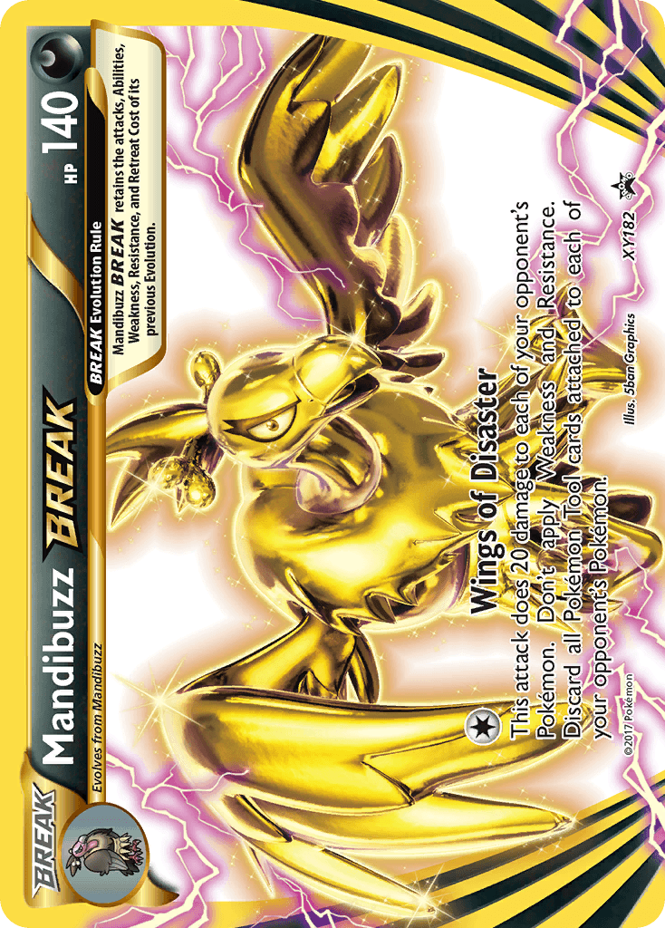 Mandibuzz BREAK — XY Black Star Promos #XY182