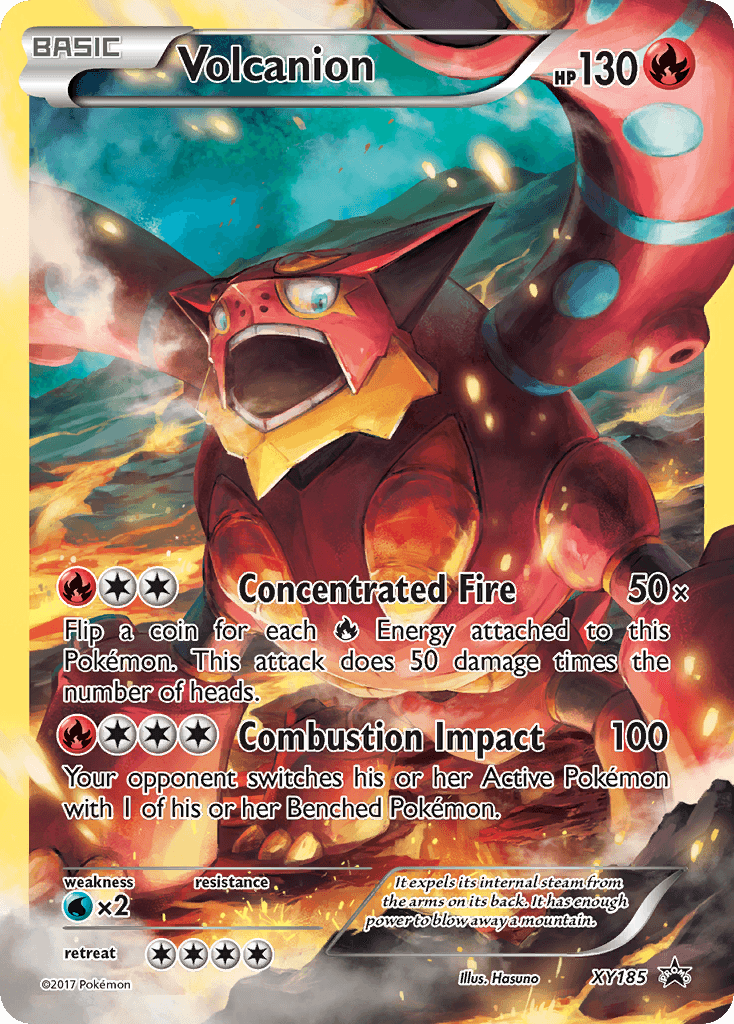 Volcanion — XY Black Star Promos #XY185