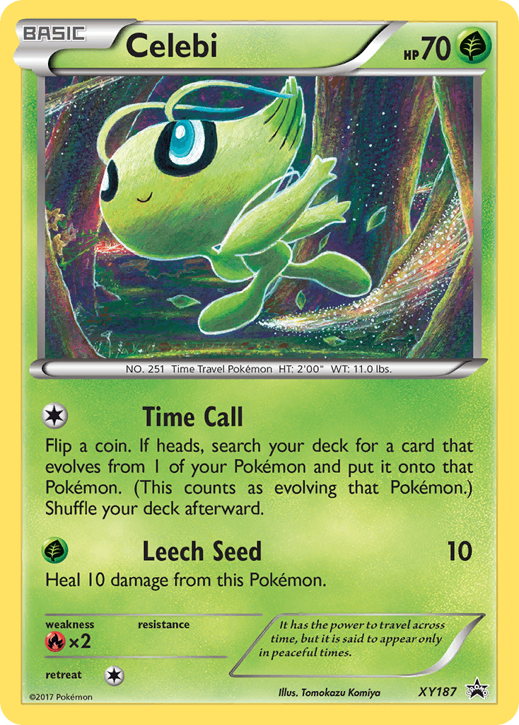 Celebi — XY Black Star Promos #XY187