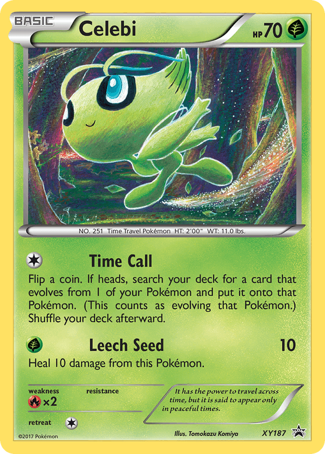 Celebi — XY Black Star Promos #XY187