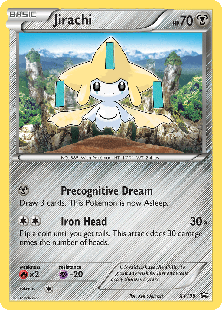 Jirachi — XY Black Star Promos #XY195