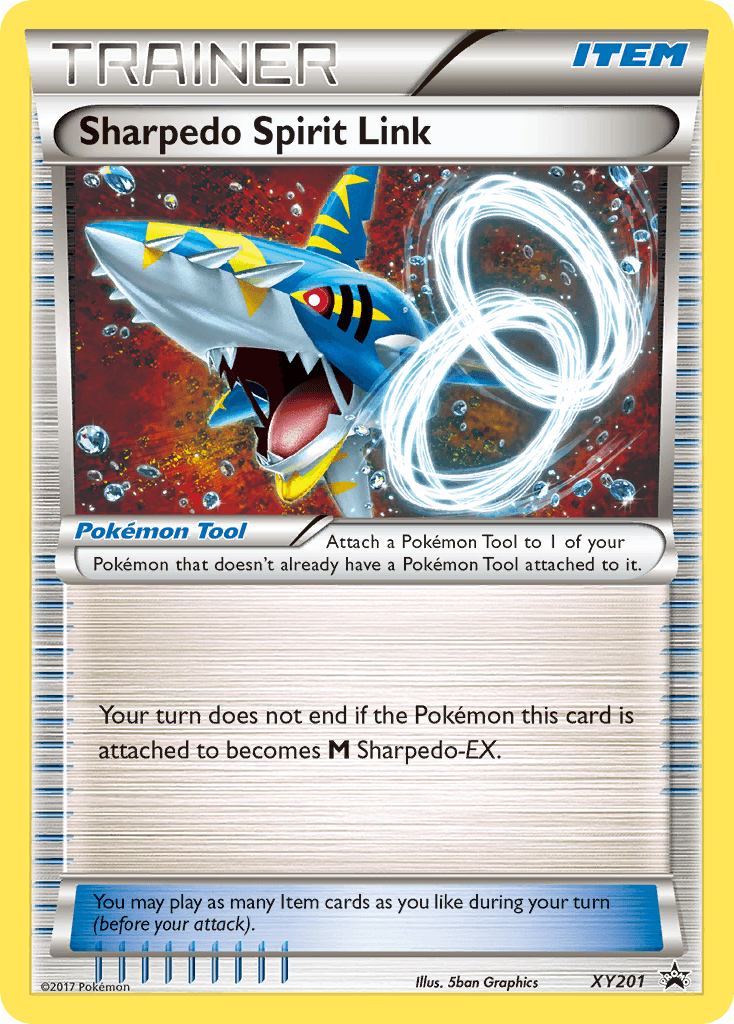 Sharpedo Spirit Link — XY Black Star Promos #XY201