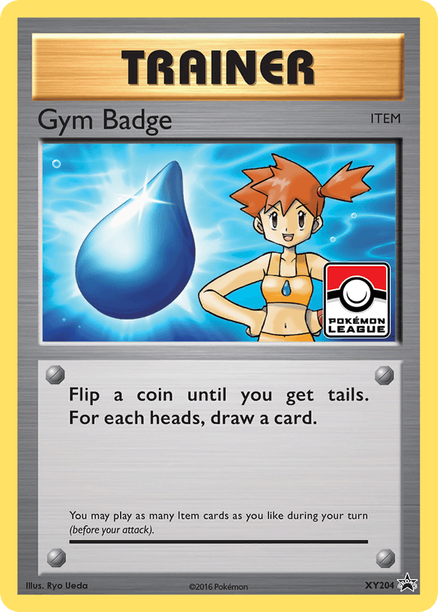 Gym Badge — XY Black Star Promos #XY204