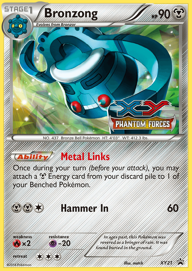 Bronzong — XY Black Star Promos #XY21