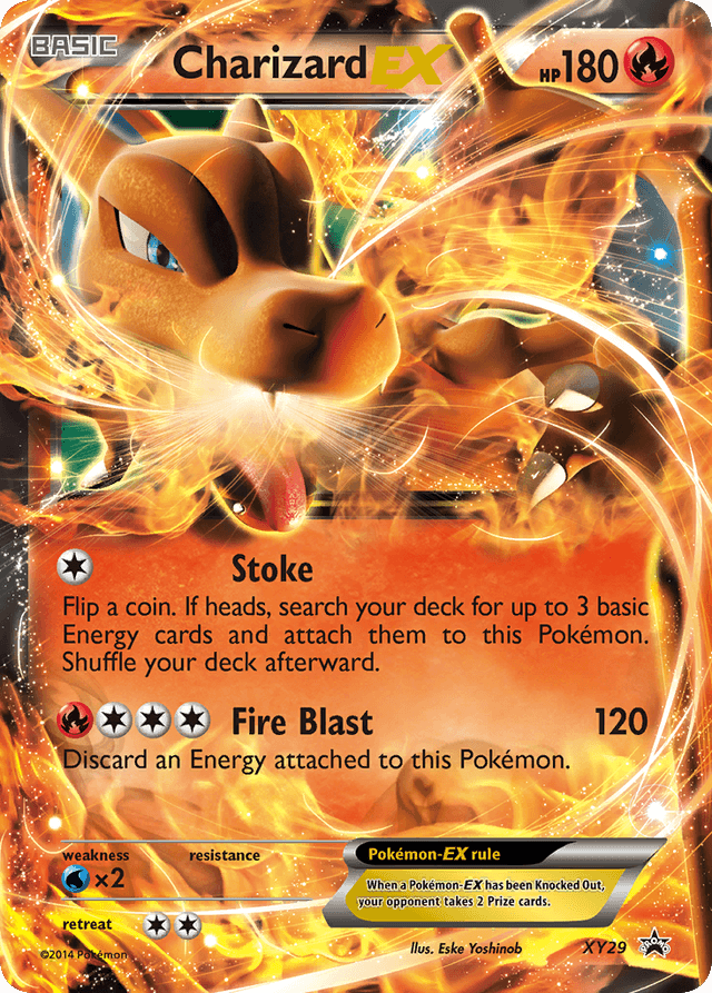 Charizard-EX — XY Black Star Promos #XY29