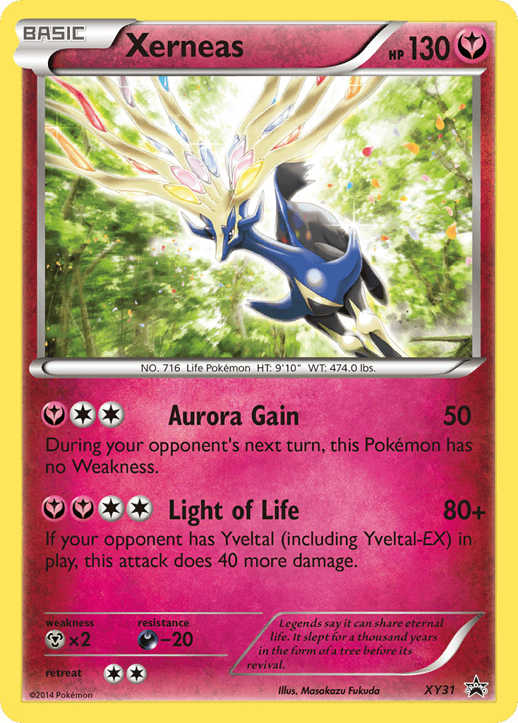Xerneas — XY Black Star Promos #XY31