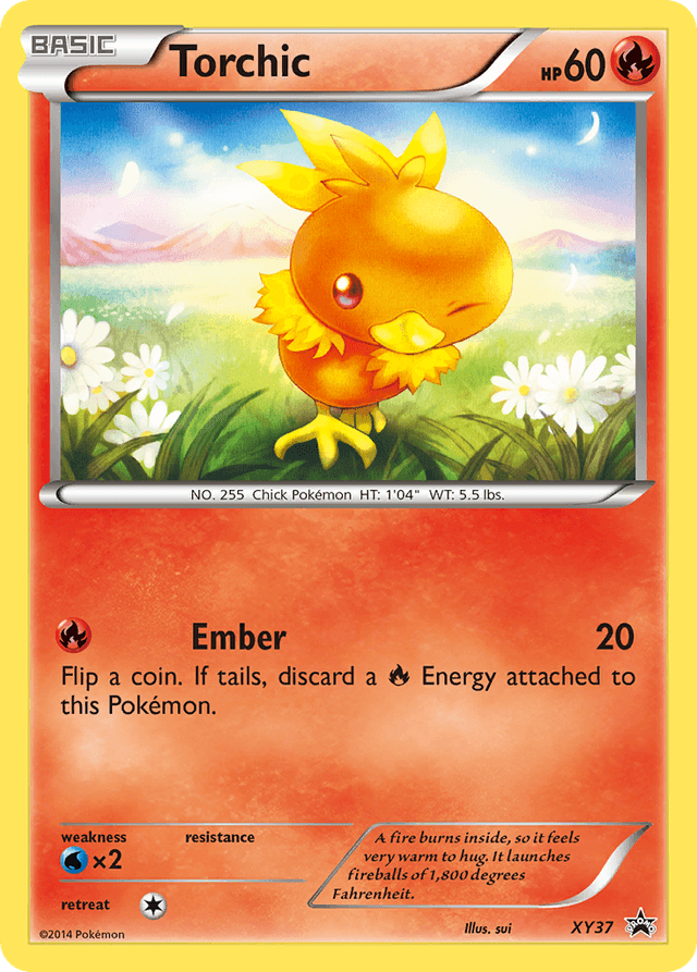 Torchic — XY Black Star Promos #XY37