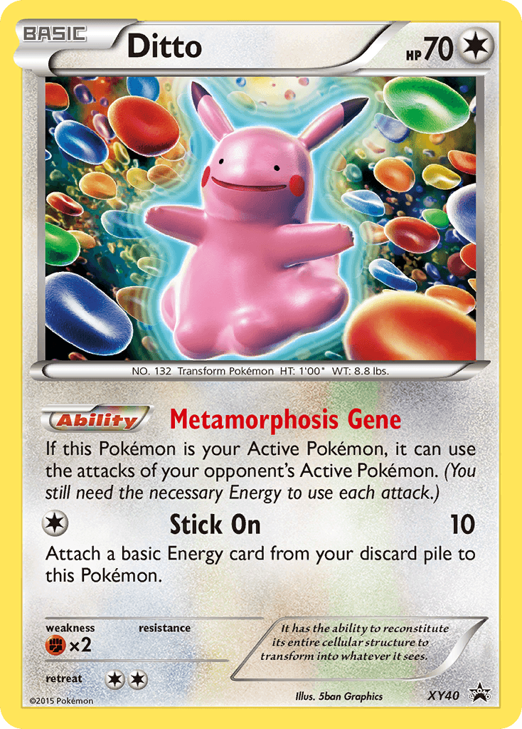 Ditto — XY Black Star Promos #XY40