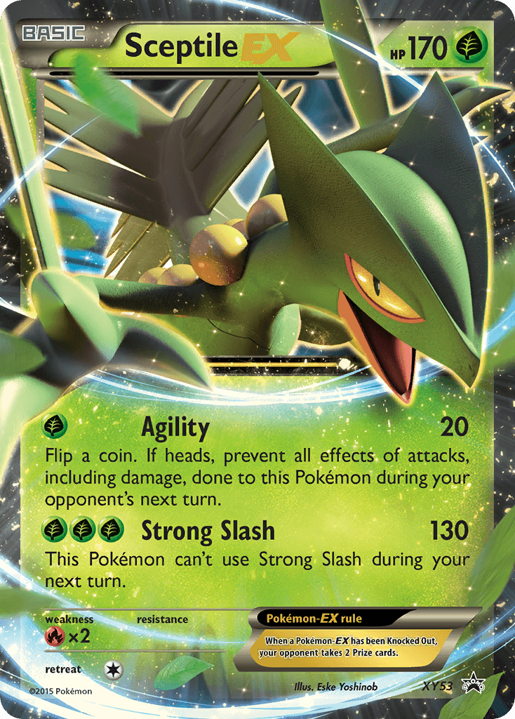 Sceptile-EX — XY Black Star Promos #XY53