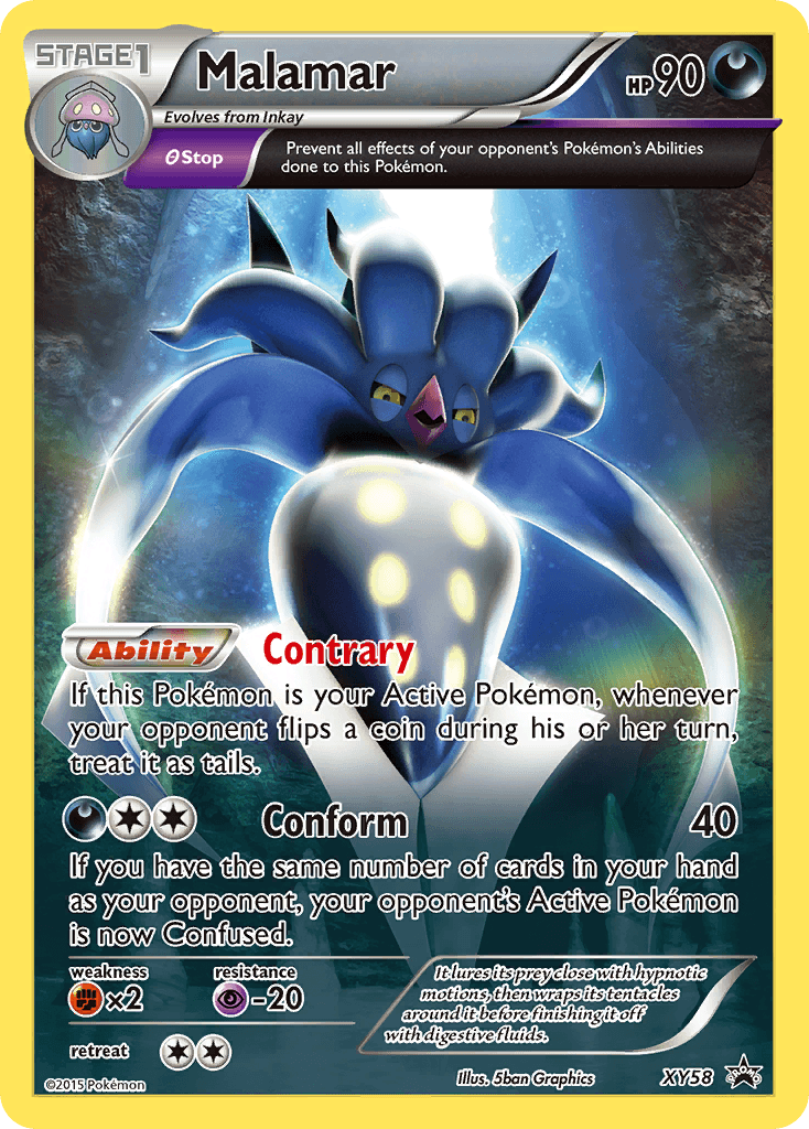 Malamar — XY Black Star Promos #XY58