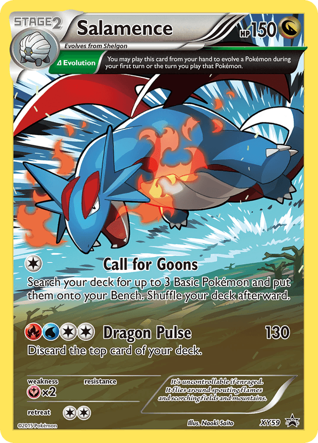 Salamence — XY Black Star Promos #XY59