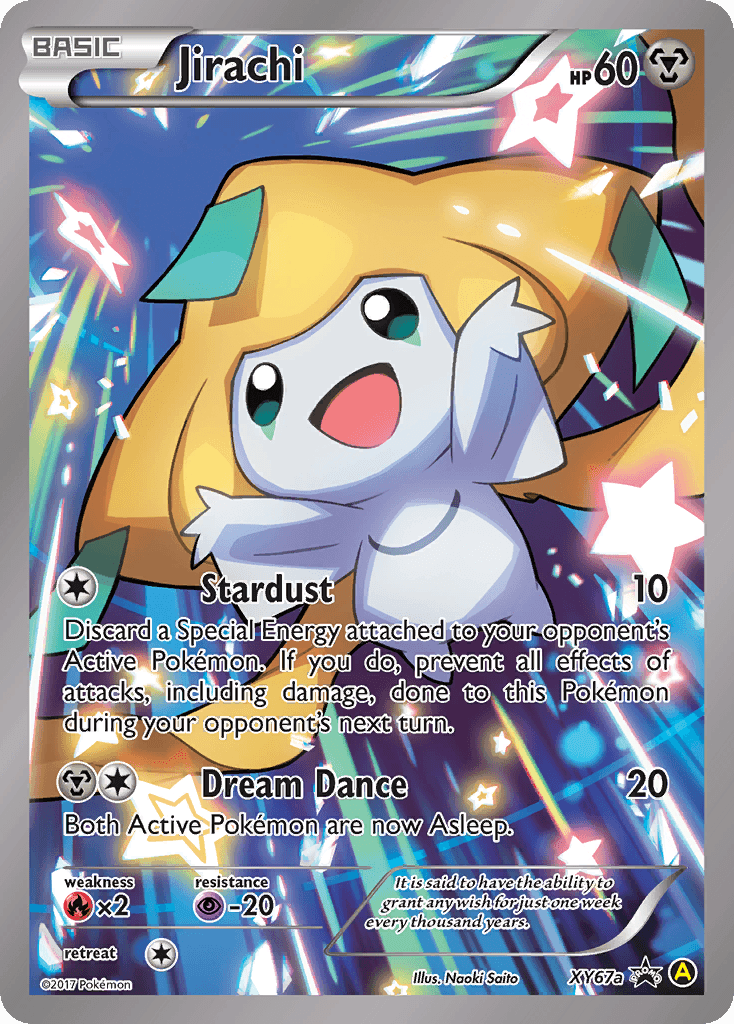 Jirachi — XY Black Star Promos #XY67a