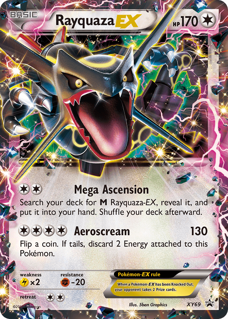 Rayquaza-EX — XY Black Star Promos #XY69
