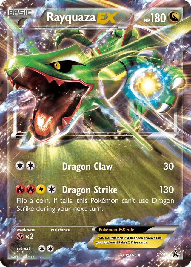 Rayquaza-EX — XY Black Star Promos #XY73