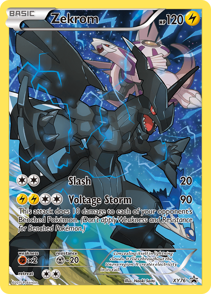 Zekrom — XY Black Star Promos #XY76