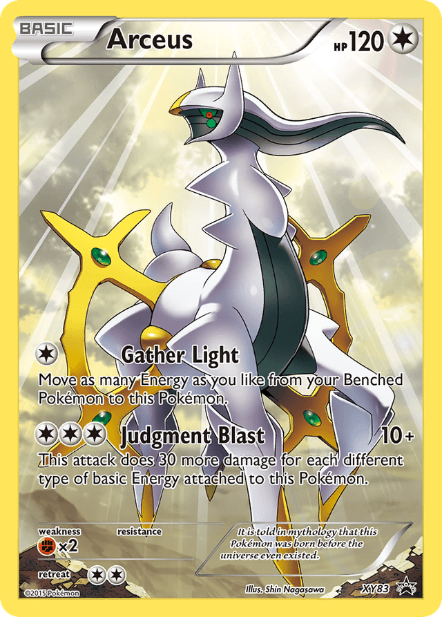 Arceus — XY Black Star Promos #XY83