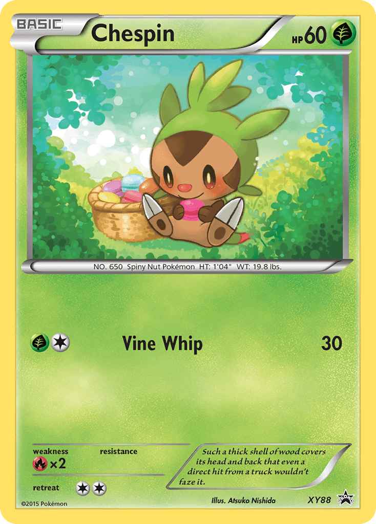 Chespin — XY Black Star Promos #XY88