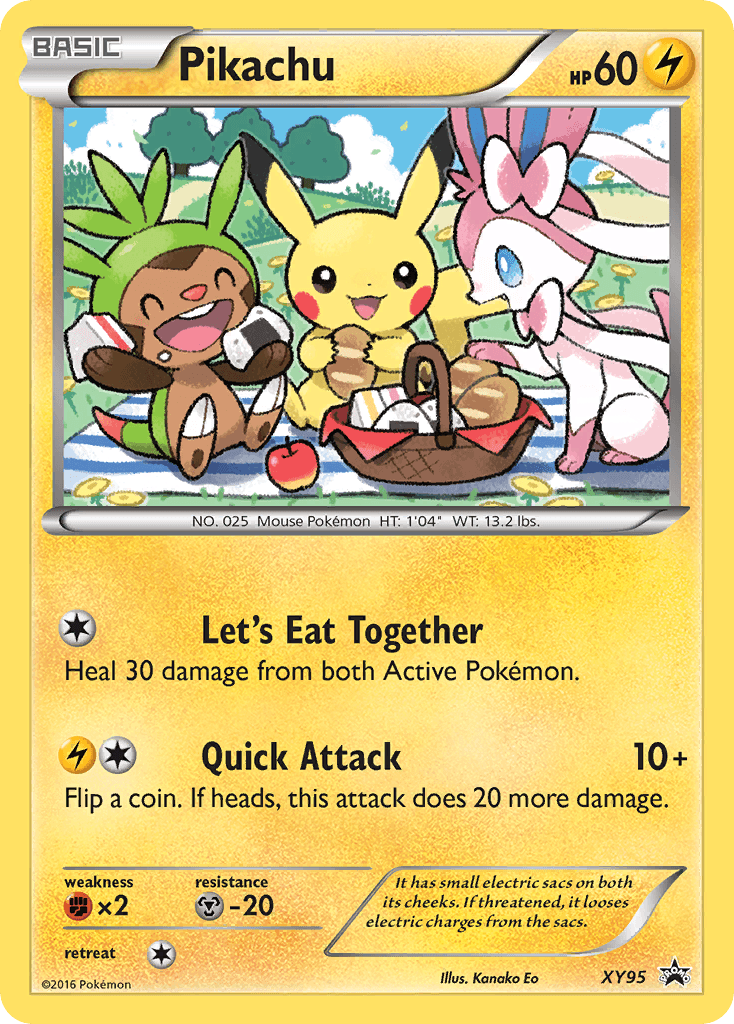 Pikachu — XY Black Star Promos #XY95
