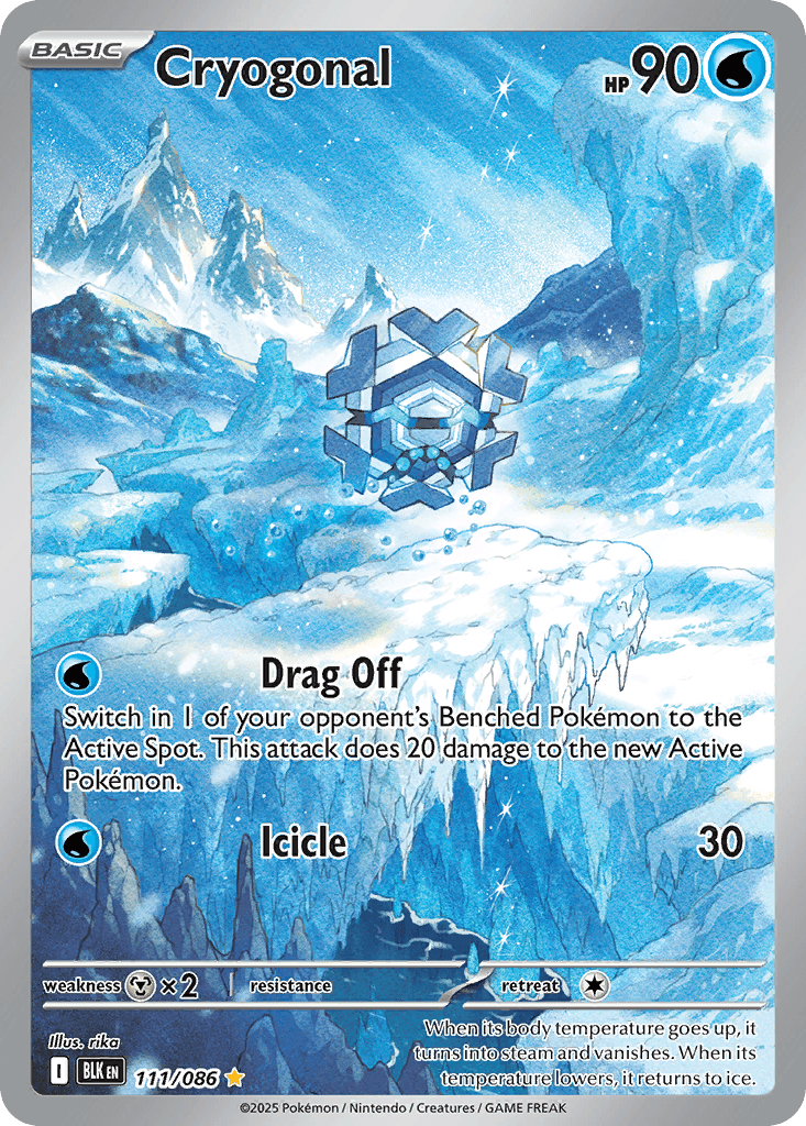 Cryogonal — Black Bolt #111