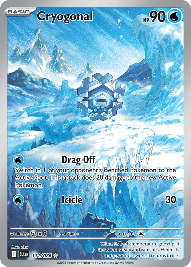 Cryogonal — Black Bolt #111