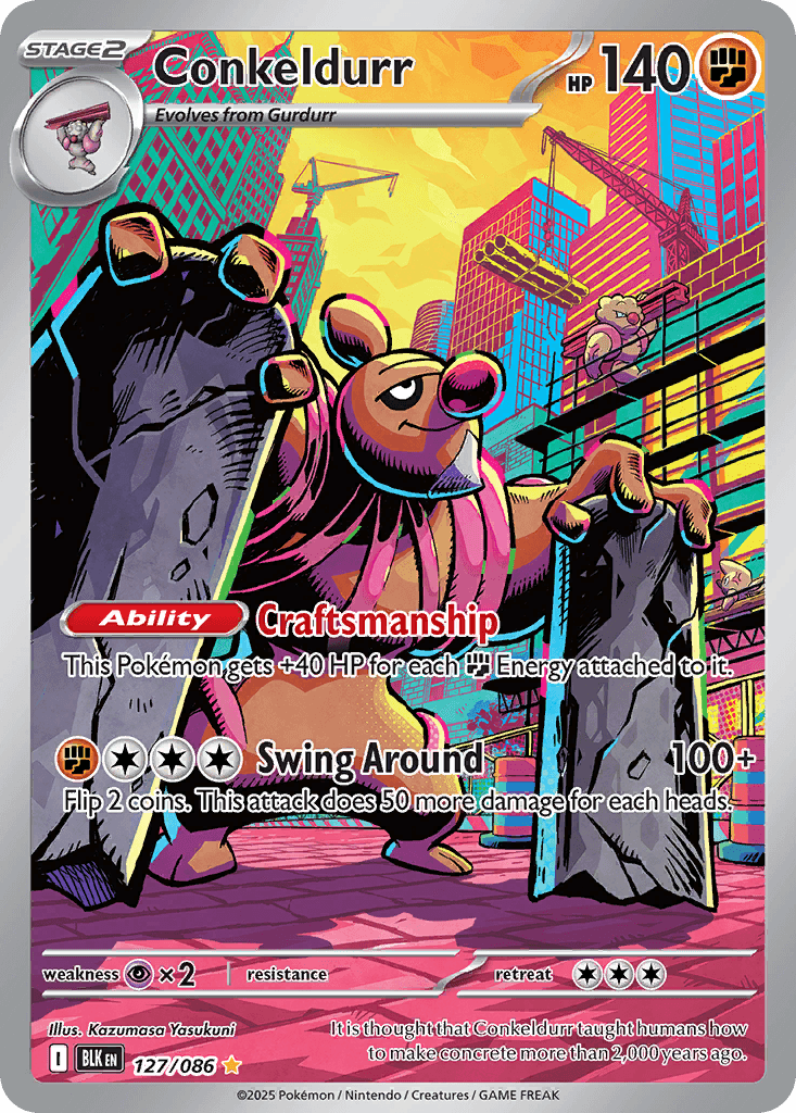 Conkeldurr — Black Bolt #127