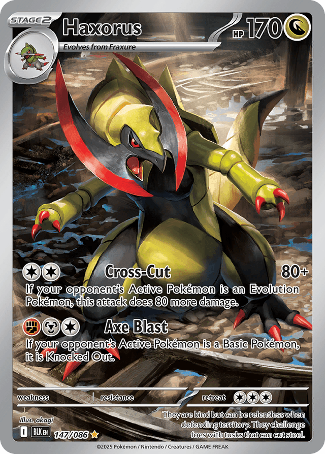 Haxorus — Black Bolt #147