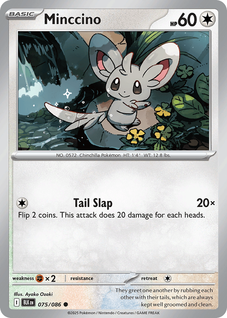 Minccino — Black Bolt #75