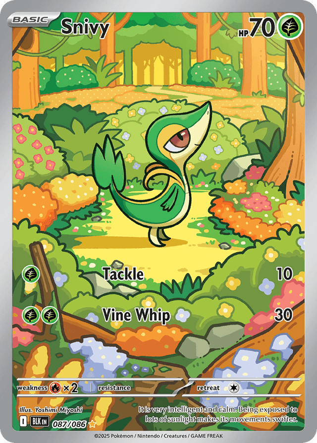 Snivy — Black Bolt #87