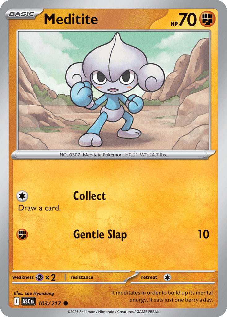 Meditite — Ascended Heroes #103