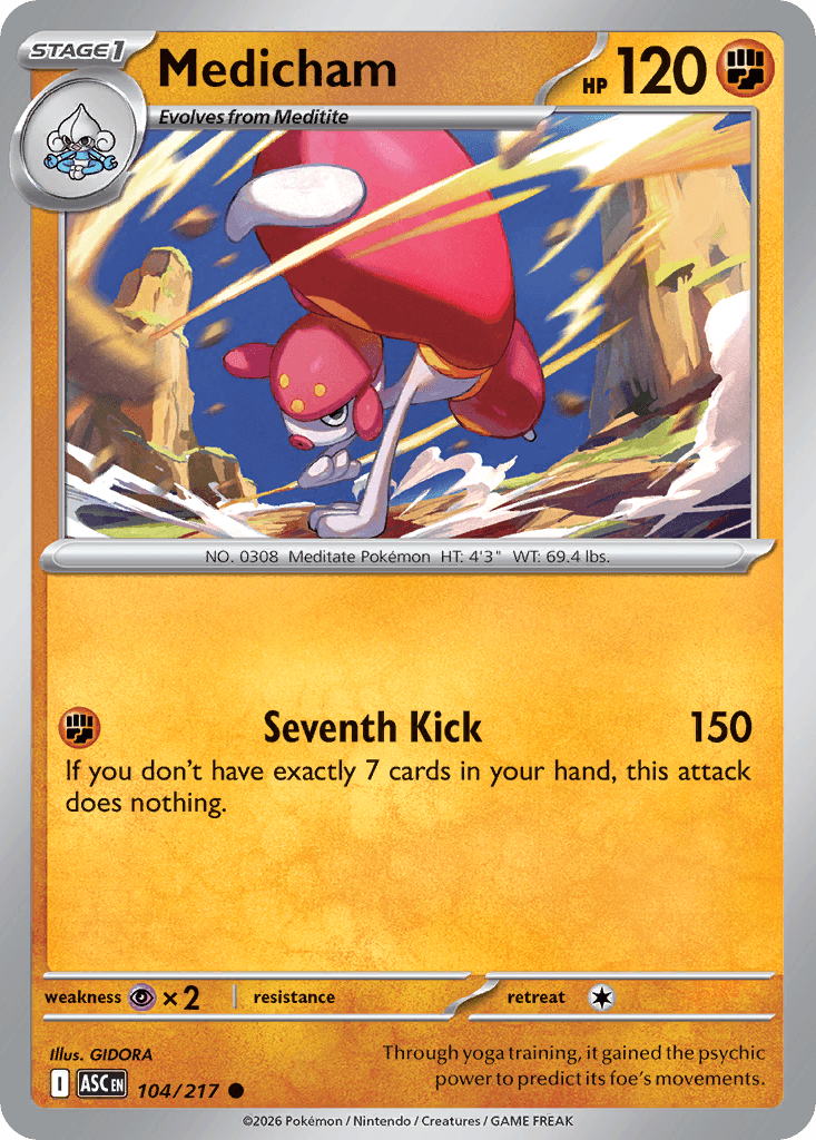 Medicham — Ascended Heroes #104