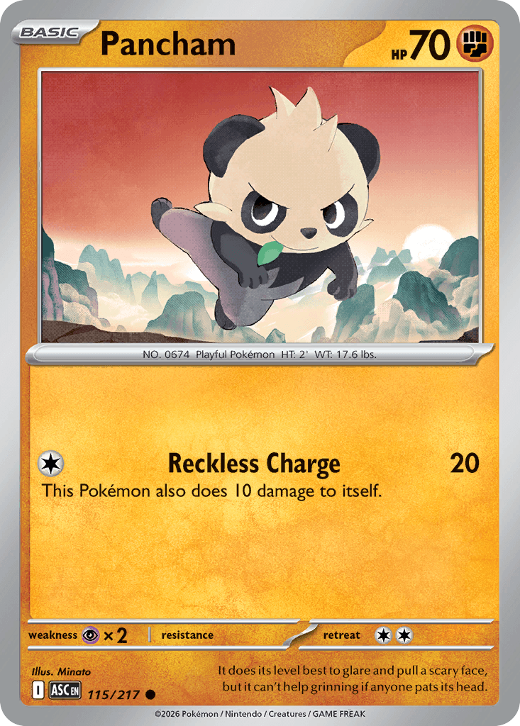 Pancham — Ascended Heroes #115