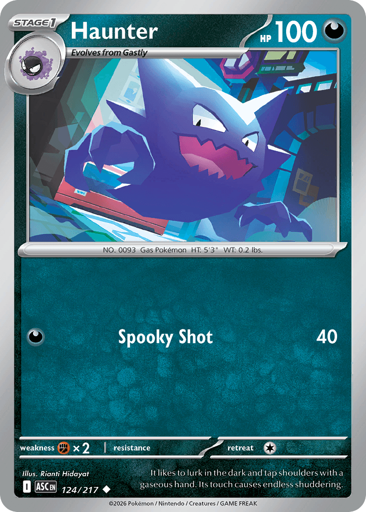 Haunter — Ascended Heroes #124