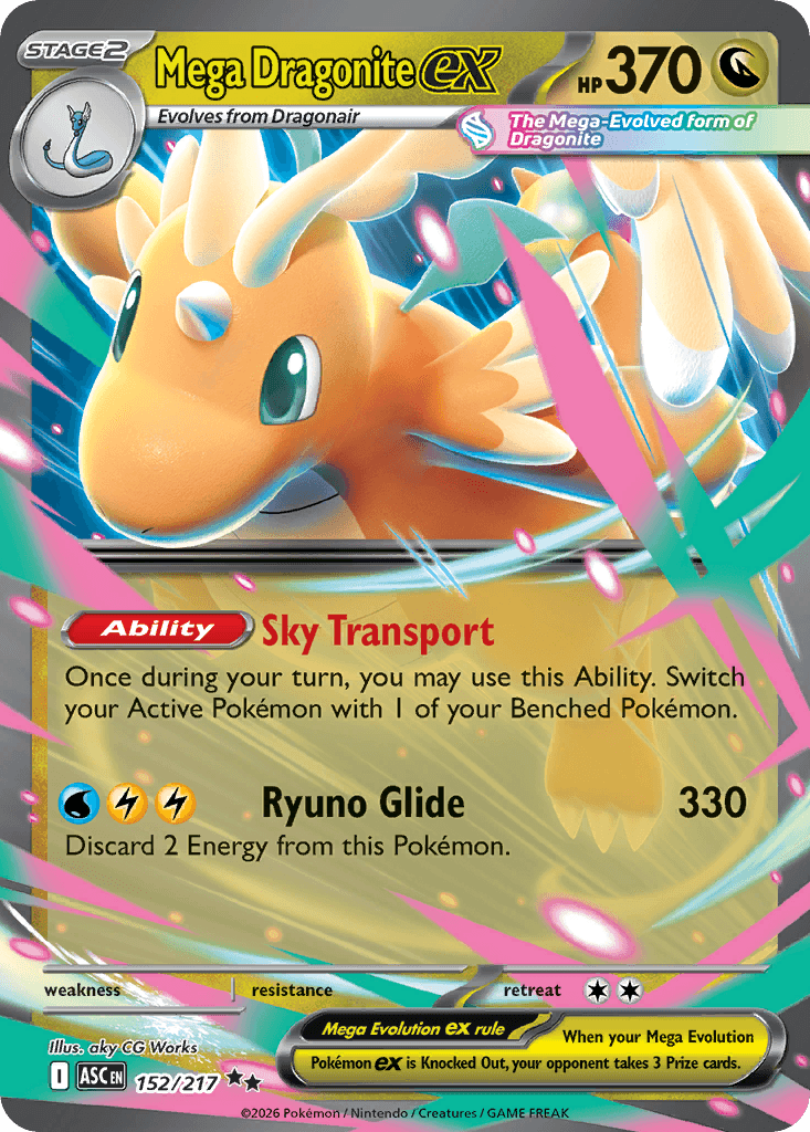 Mega Dragonite ex — Ascended Heroes #152