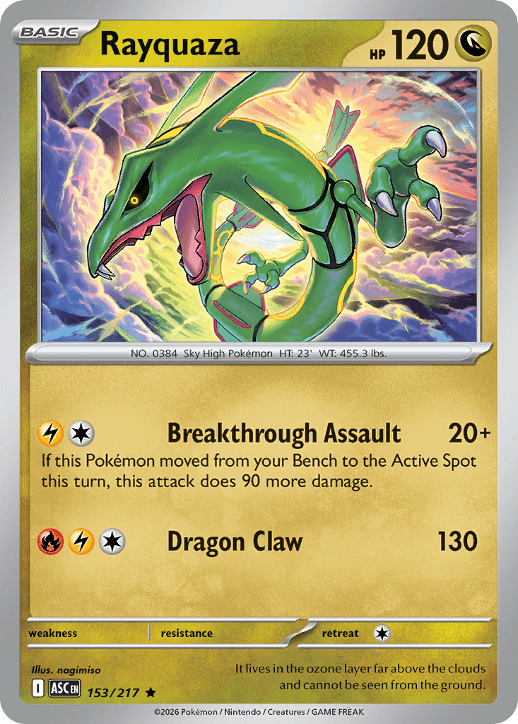 Rayquaza — Ascended Heroes #153