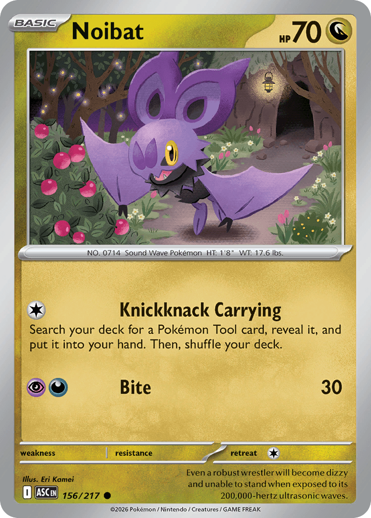 Noibat — Ascended Heroes #156