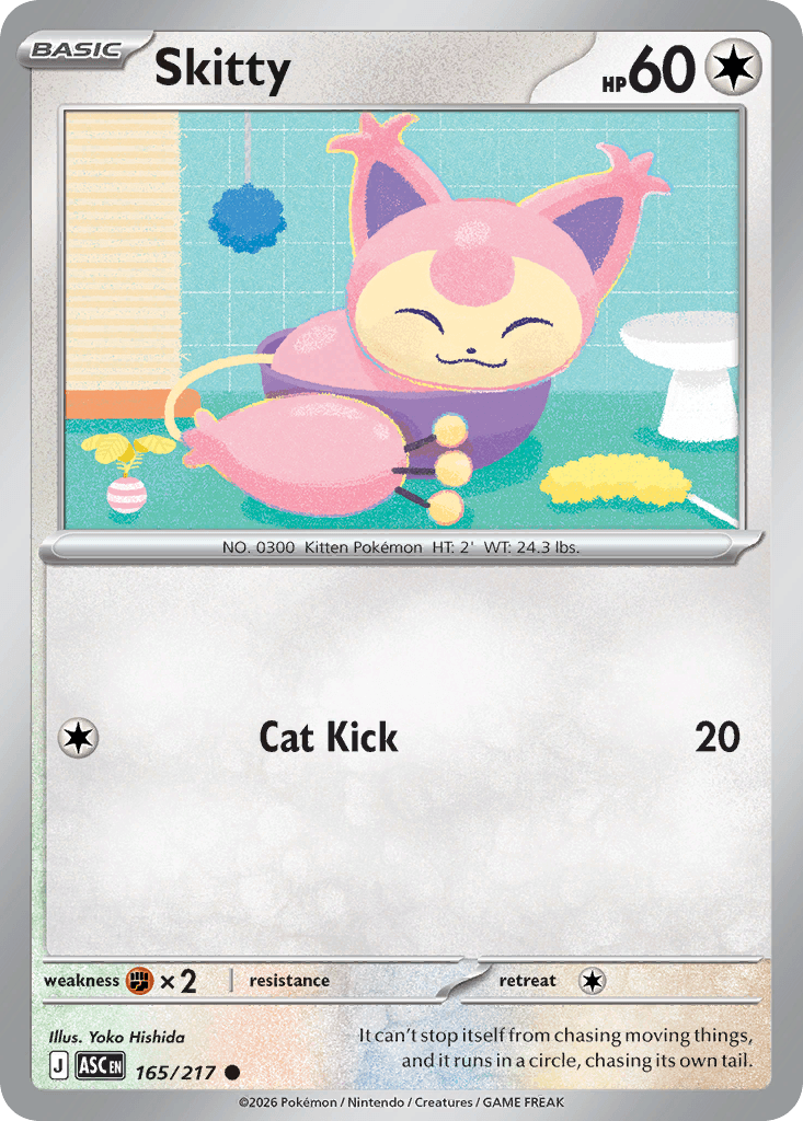 Skitty — Ascended Heroes #165