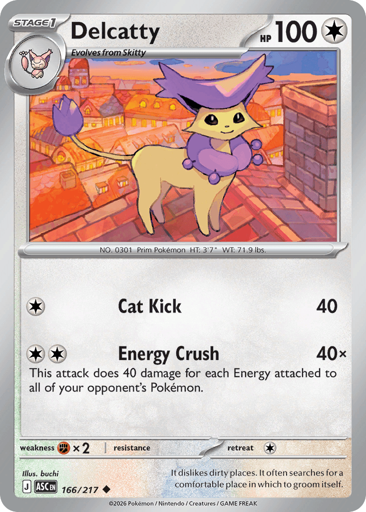 Delcatty — Ascended Heroes #166