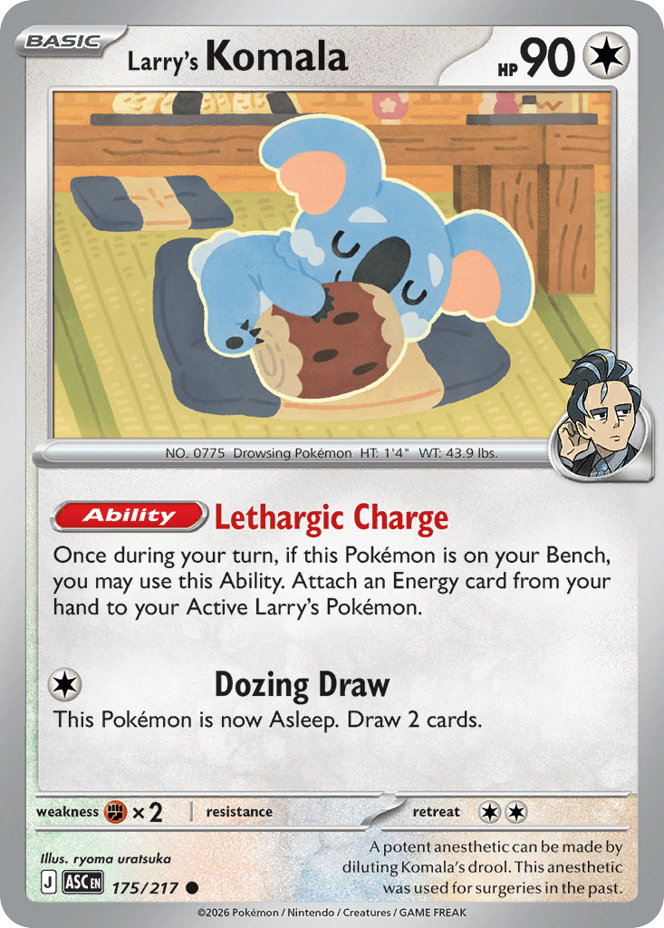 Larry's Komala — Ascended Heroes #175