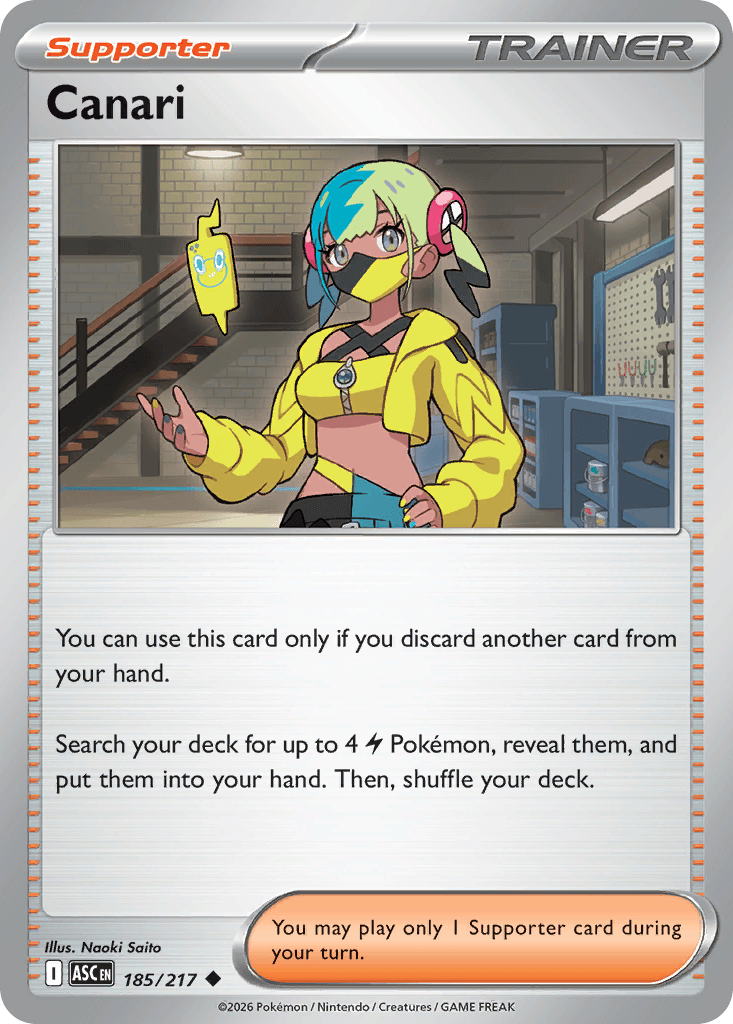 Canari — Ascended Heroes #185