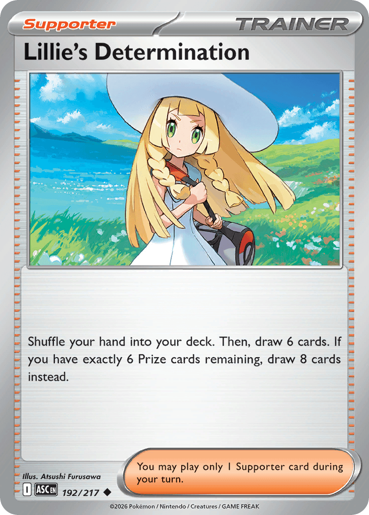 Lillie's Determination — Ascended Heroes #192