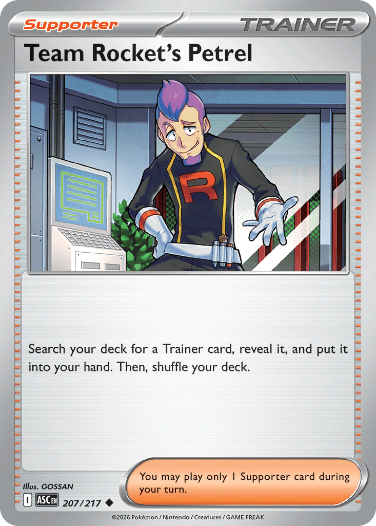 Team Rocket's Petrel — Ascended Heroes #207