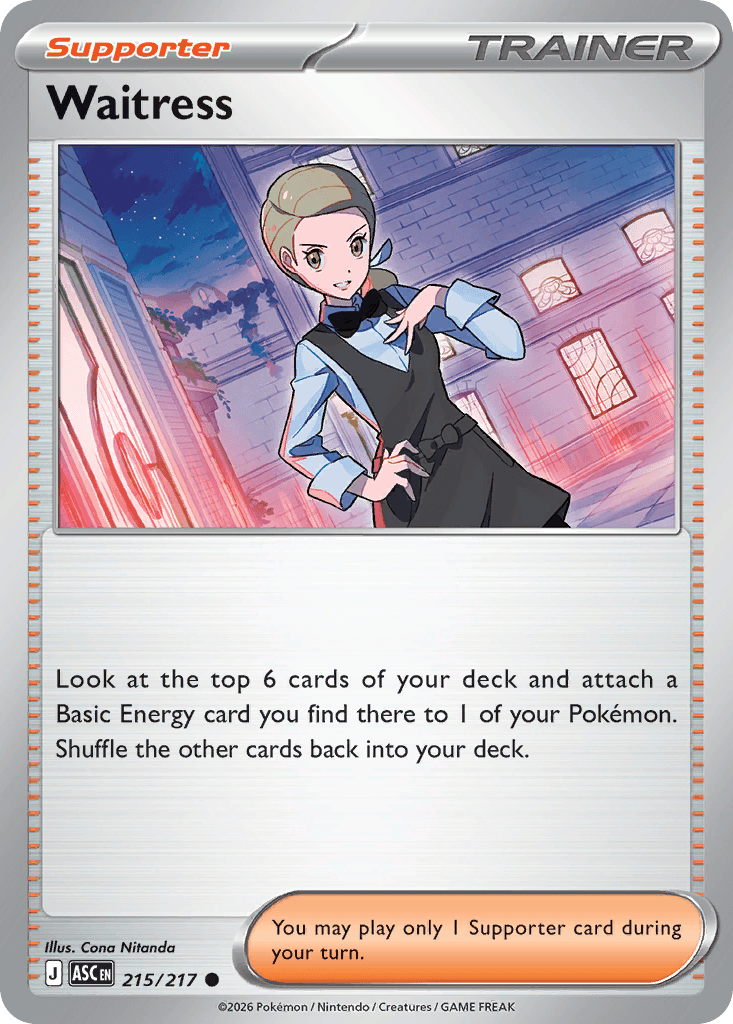Waitress — Ascended Heroes #215