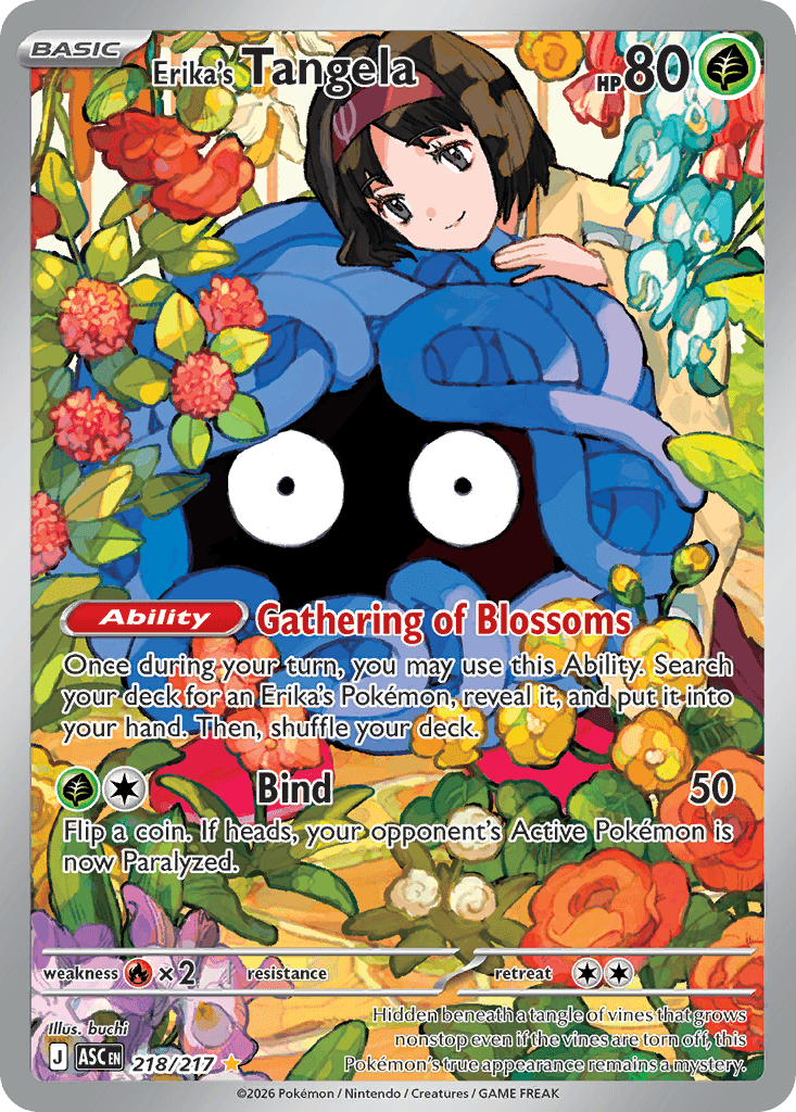 Erika's Tangela — Ascended Heroes #218